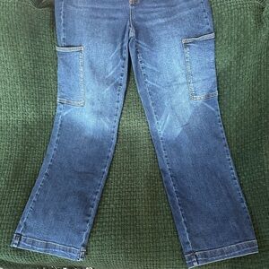 Judy Blue Flare Wide Leg Blue Jeans